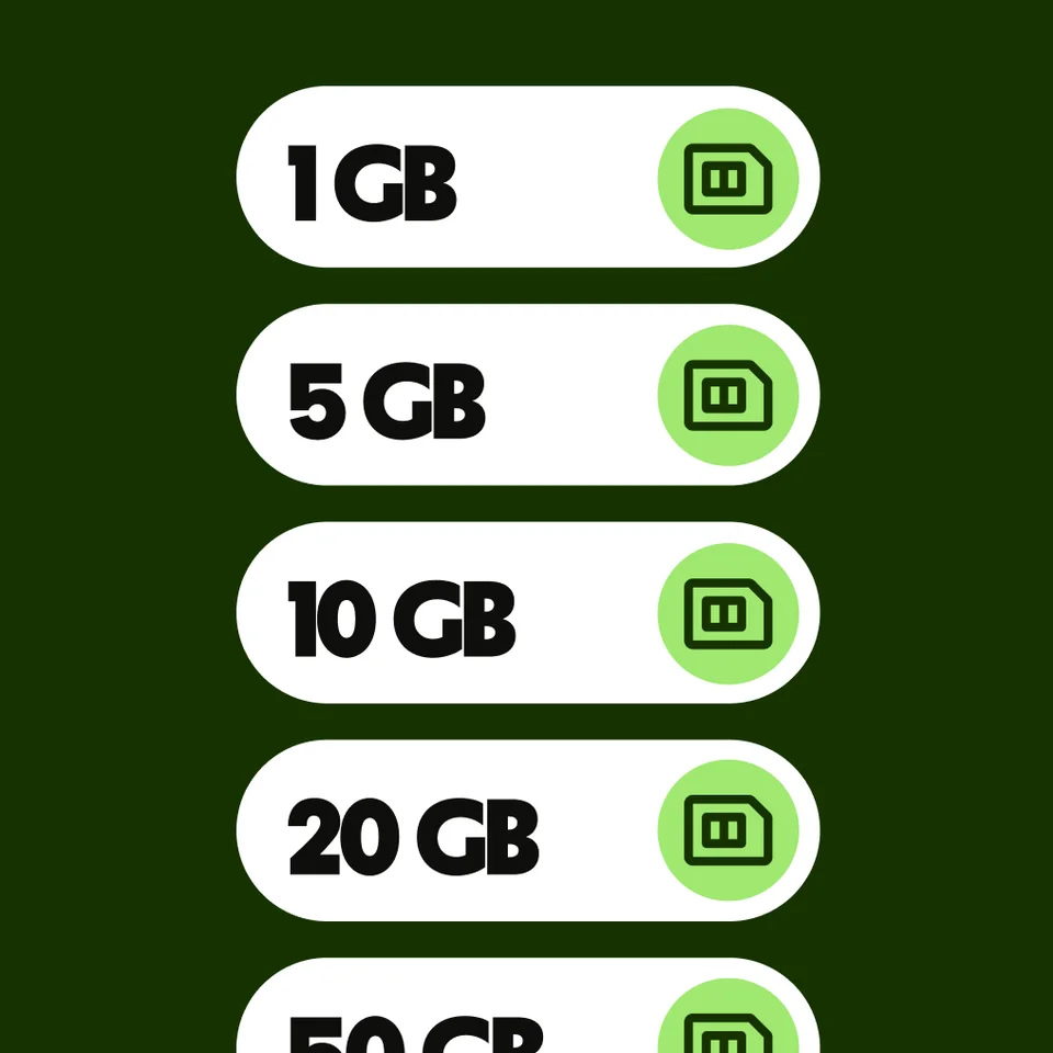 Wise eSIM data plans
