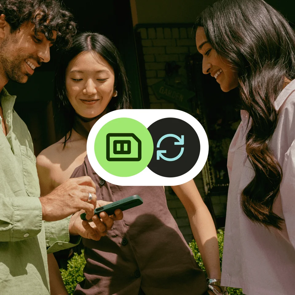 Friends using the Wise eSims