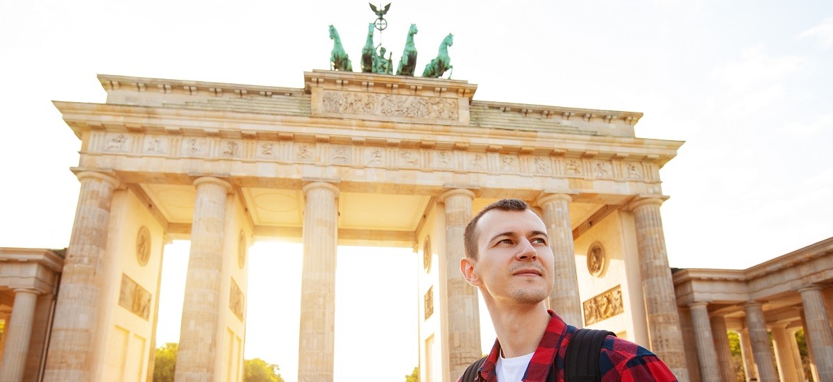 Tourist in Berlin