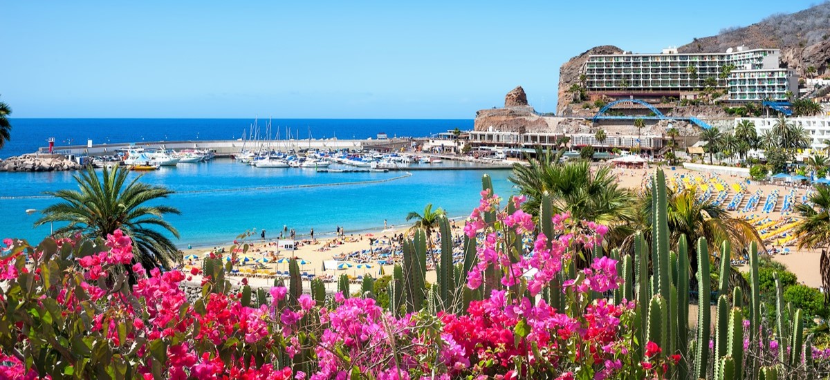 Gran Canaria coastline of Puerto Rico