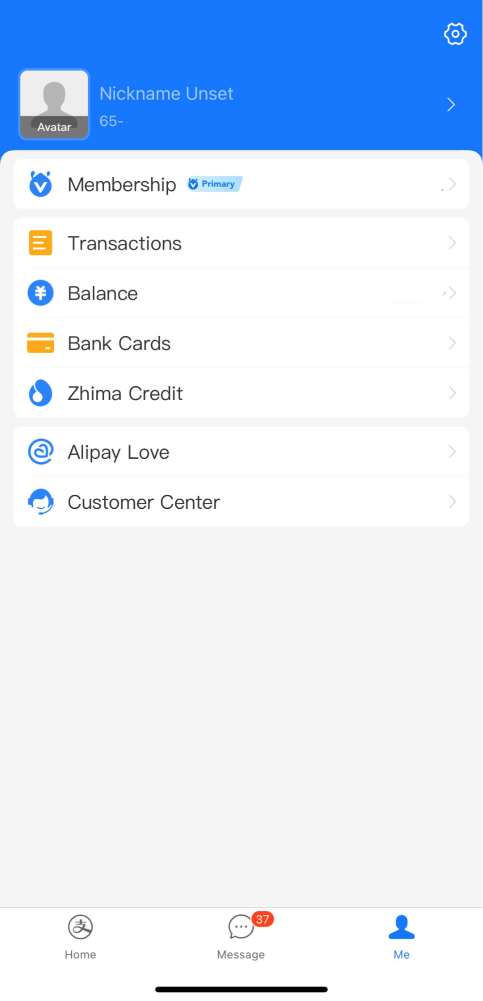how to add wise card to alipay step 1
