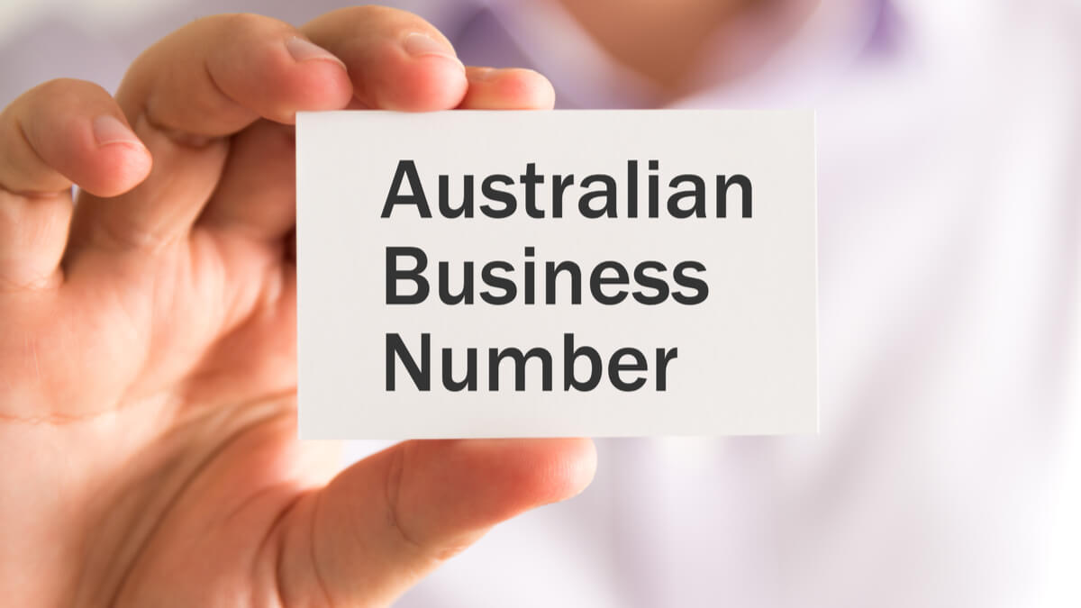 australian business number abn registration certificate