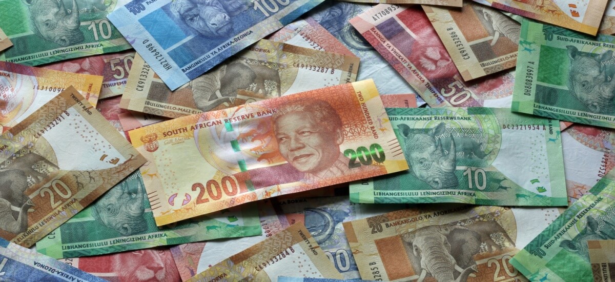 South African bank notes