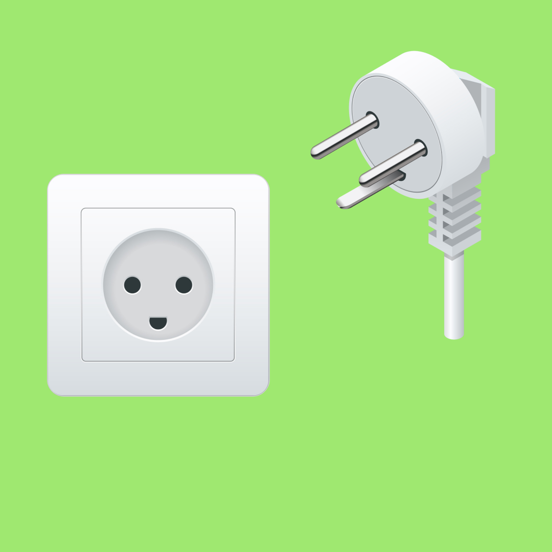 Type K plug and socket image