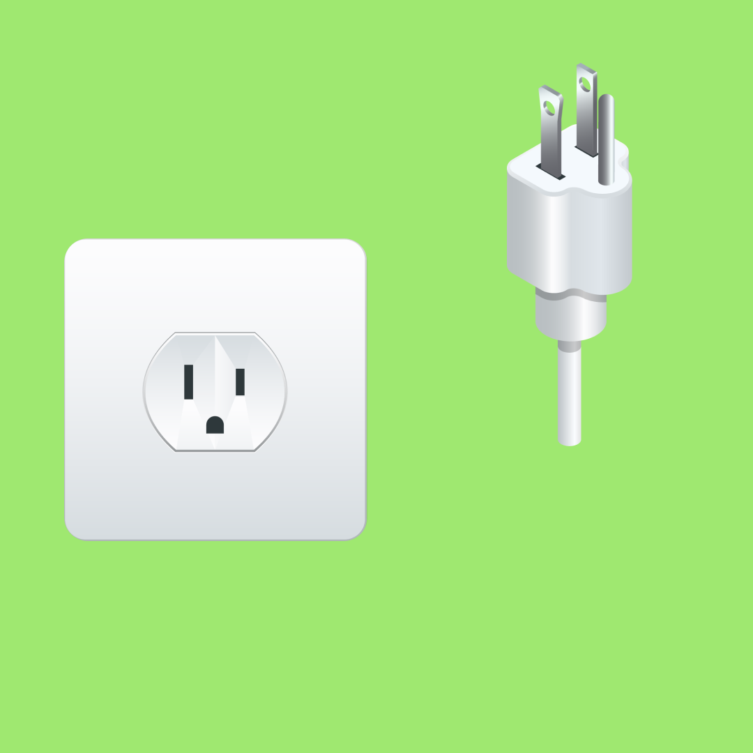 Type B plug and socket image