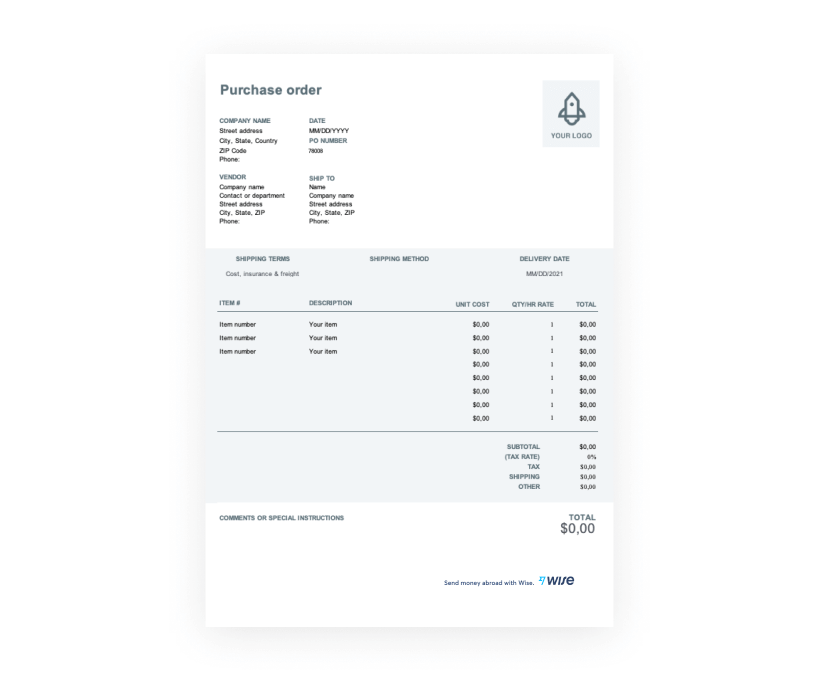 Free Income Statement Template Download - Wise