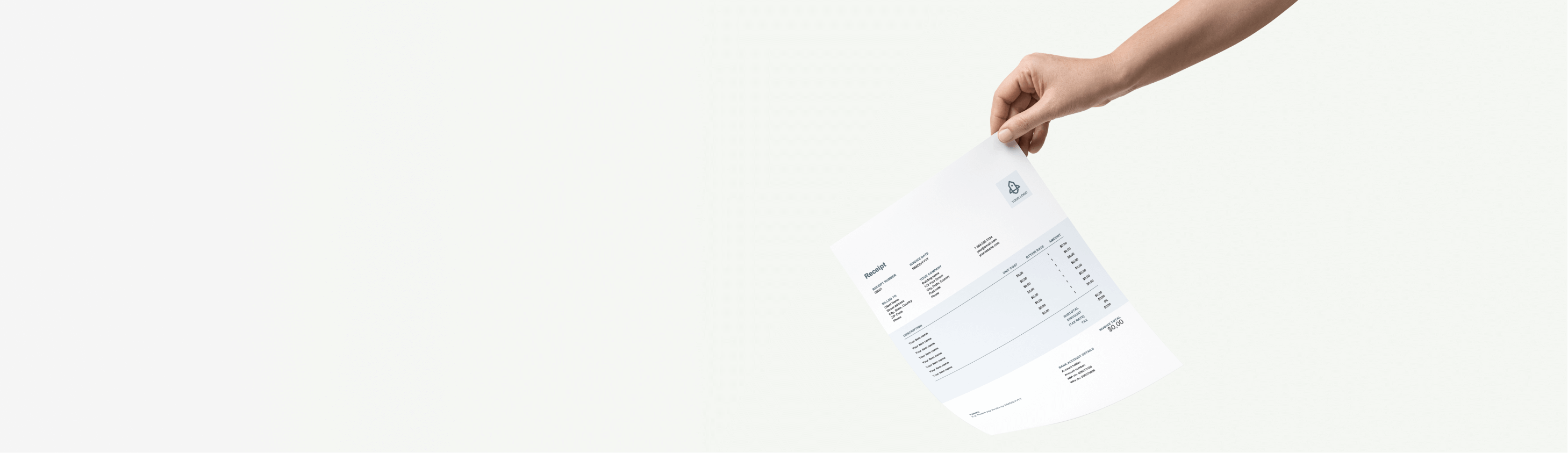 Fake Louis Vuitton Receipt Template Word