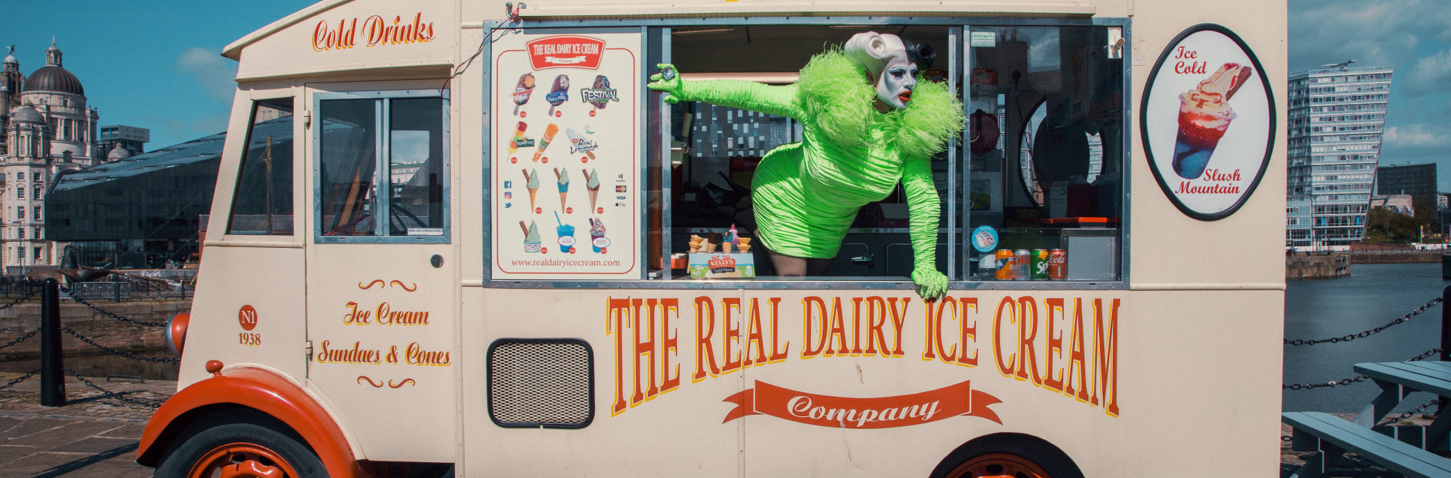 Danny Beard in Ice Cream Truck