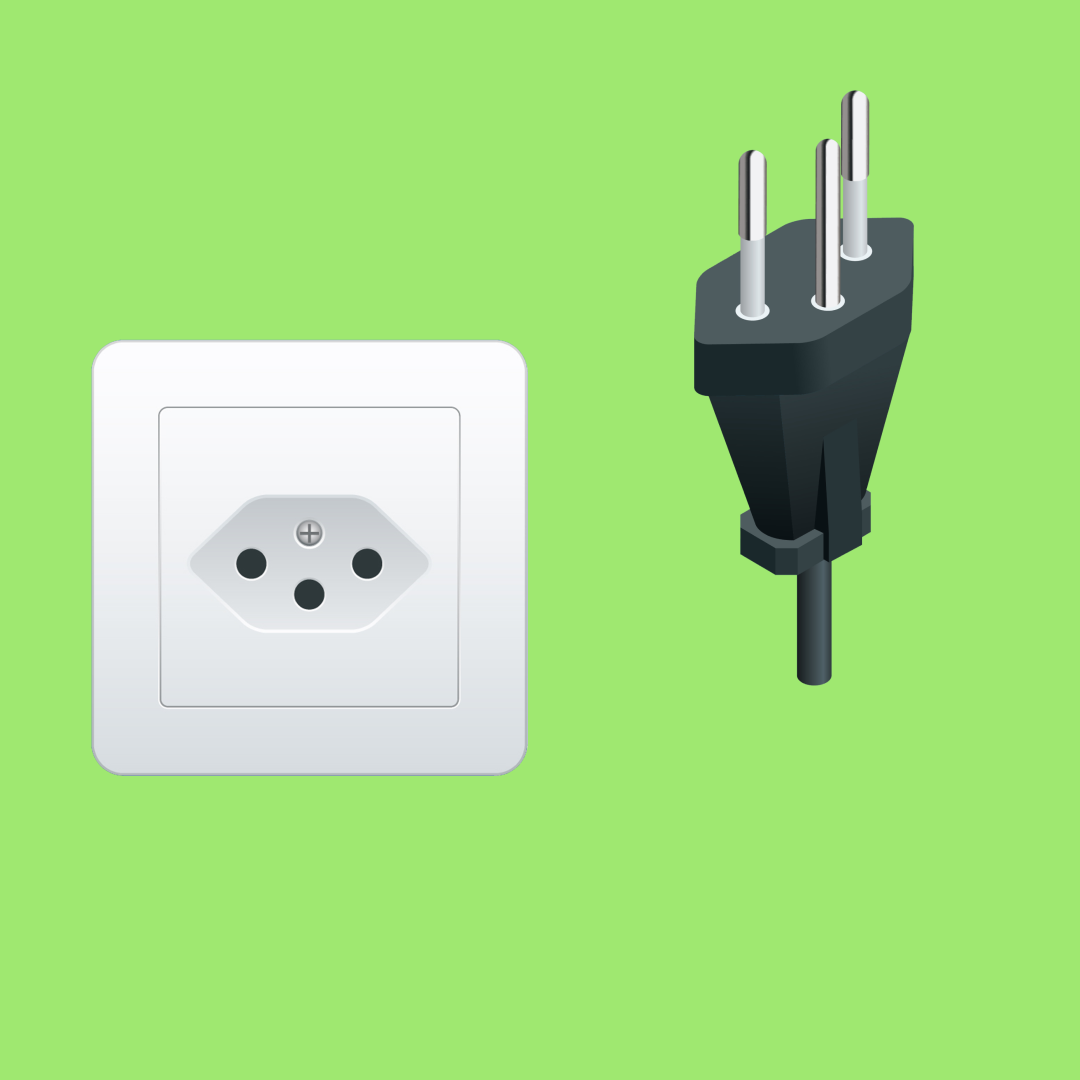 Type J plug and socket image