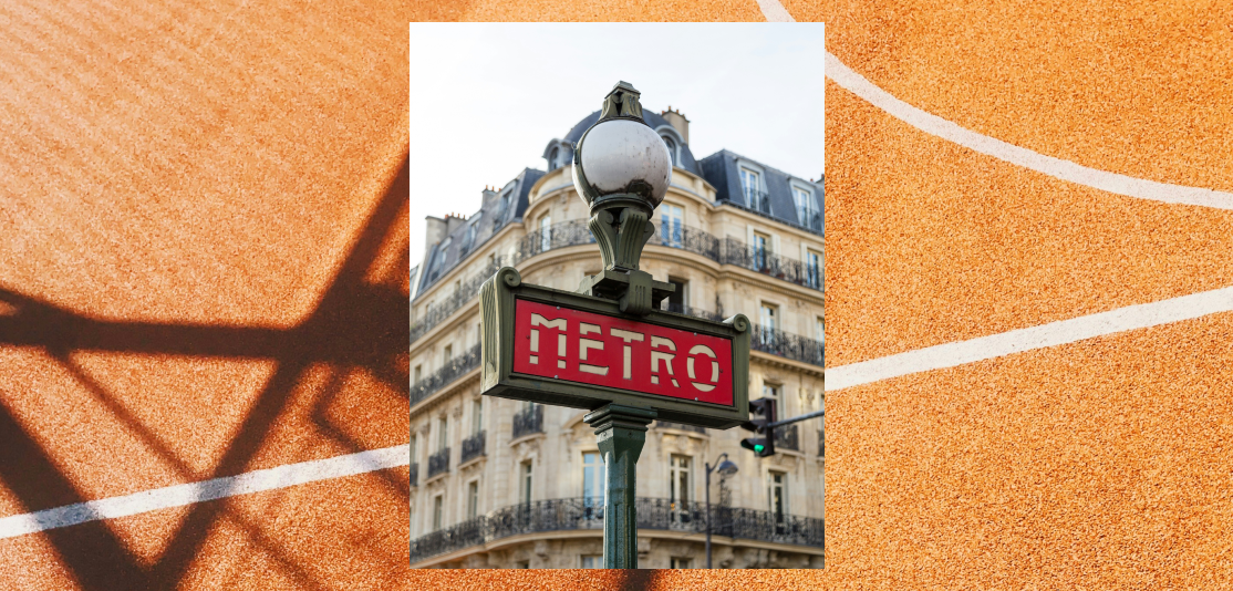 A metro sign in Paris.