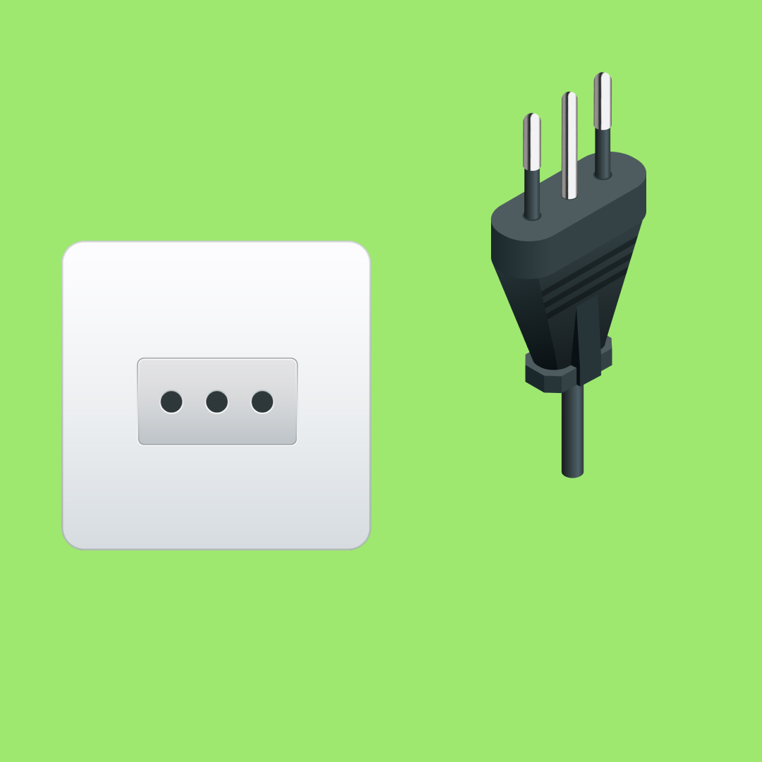 Type L plug and socket image