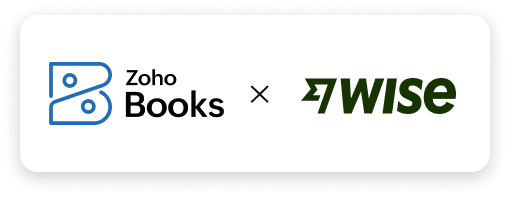 Zoho Books + Wise