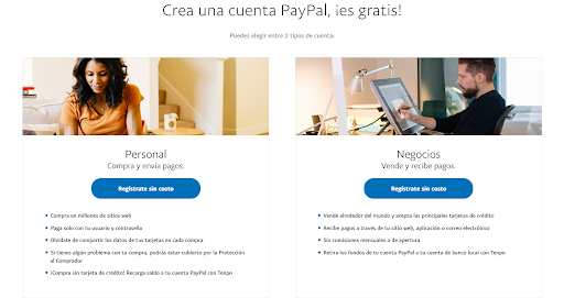 tipos-cuenta-paypal-chile