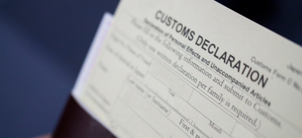 Customs-declaration-form