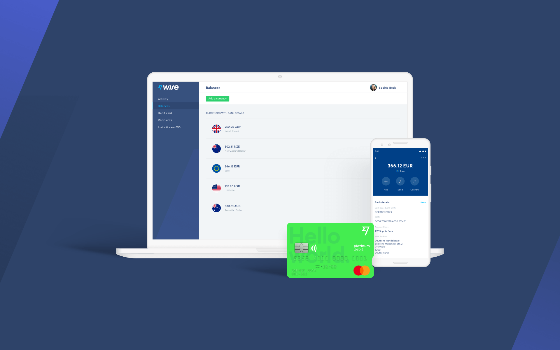 Wise multi-currency-account