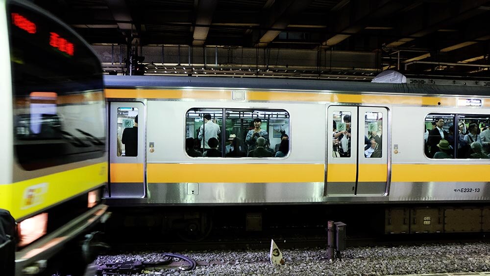 trains in japan